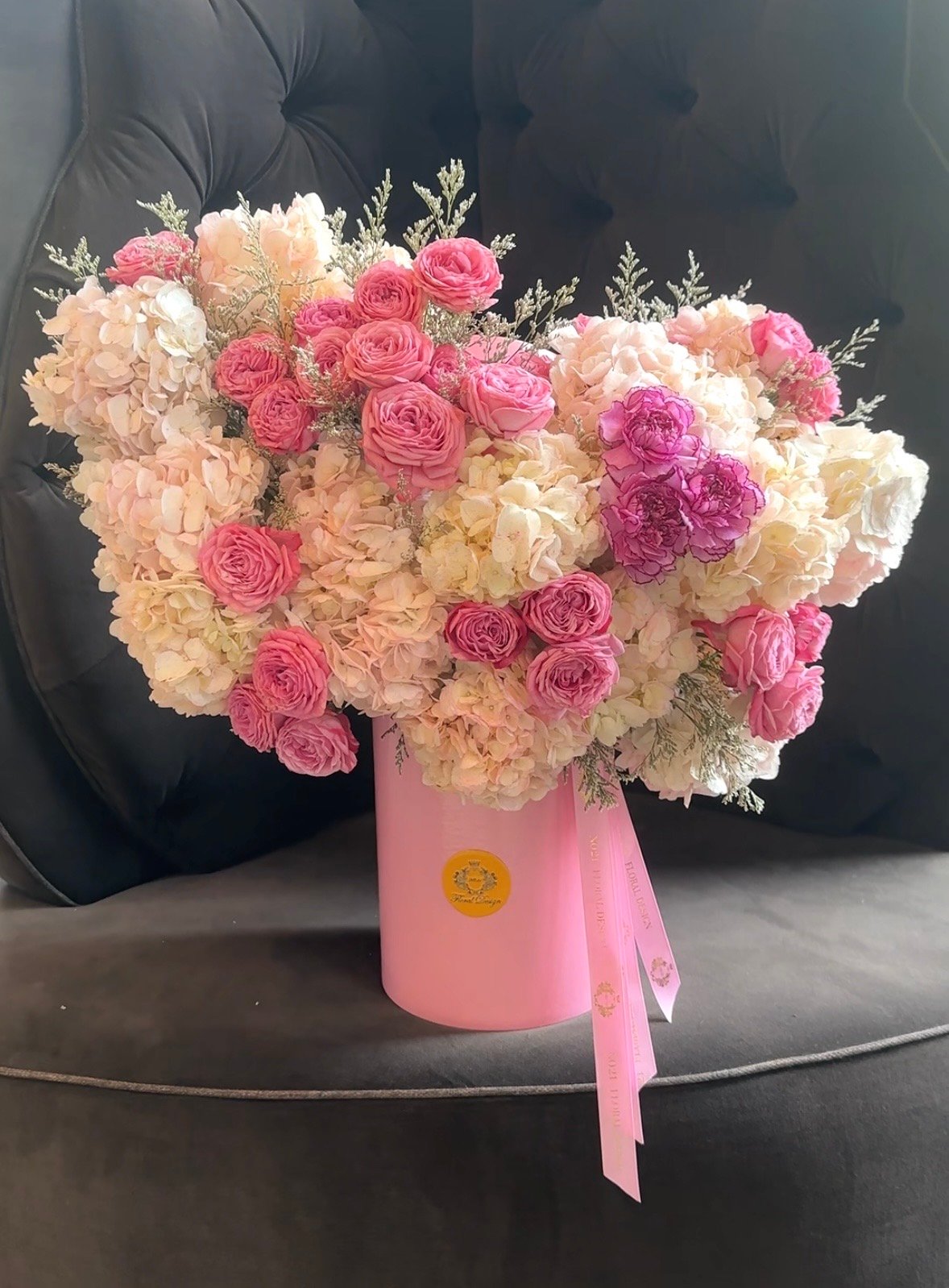 Blushing Hydrangea